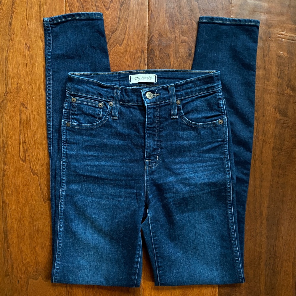 Madewell 10” High Rise Skinny Skinny